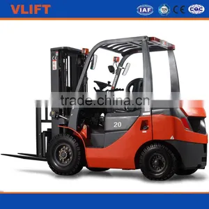 2ton China Hydraulic Diesel Forklift Truck for Sale With Isuzu Engine thumbnail-1