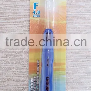 Crochet Lite Crochet Hooks, Size F/4.0mm,Blue thumbnail-1