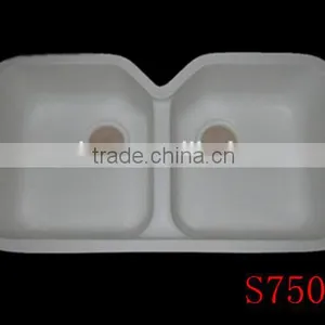 Acrylic Solid Surface Kitchen Sinks,aritifical Stone Single Bowl Kitchen Sink,washing Clothes Sink Basin thumbnail-3