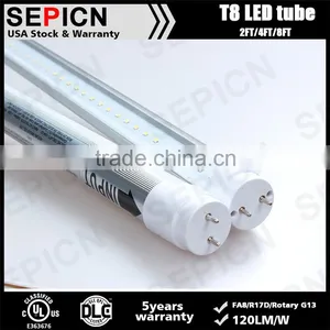 600mm Aluminum Alloy ul Led Tube 2ft Dlc Led Tube Light thumbnail-2