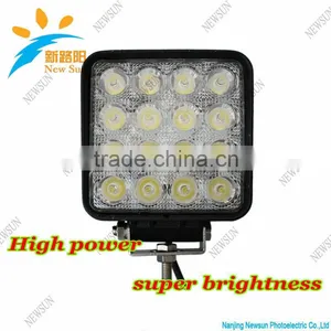 Latest New 6000k Xenon White Led Work Light, 48W Led Work Lamp for Tractor thumbnail-1