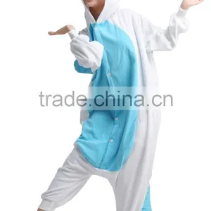 New Legendary Blue Unicorn Adult Animal Full Body Pajamas Party Costume thumbnail-1