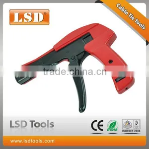 Germany Style Nylon Cable Fanstening Tool for Cable and Wire Cable Tie Tensioning Tool LS-600A Cable Tie Gun thumbnail-1