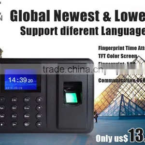 Fingerprint Biometric Measurement and Biometric Time Recording Type Biometric Time Attendance System thumbnail-1