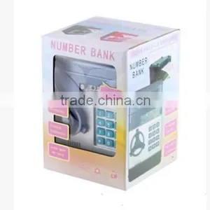 High Quality Kids Toy Mini Passpord Piggy Bank , Mini Atm Toy Bank , Safe Money Box thumbnail-3