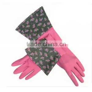 US Top Fashion Housewives Latex Kitchen Gloves thumbnail-1