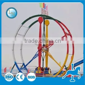 Outdoor Game Machine! Chinese Amusement Swing Car Rides Park Rides Ferris Ring Car thumbnail-6