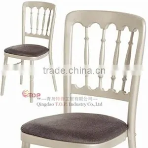 Rental Stackable Wedding Wood President Chair thumbnail-6
