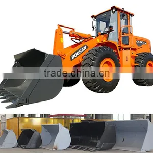 Doosan DL303 Wheel Loader Buckets, Customized DL303 Wheel Loader Standard 1.70M3 Buckets for Sale thumbnail-2