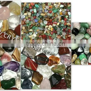 Mix Gemstone Tumbled Pebbles Stone thumbnail-1