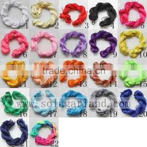 1MM/1.5MM Jade Line Jade Knot Wire Jewelry DIY Braided Cord Mix Color thumbnail-1