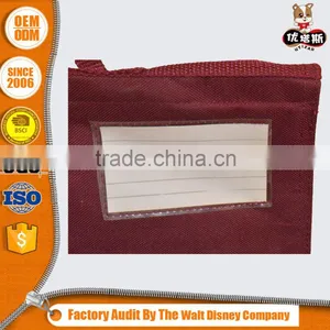 Custom Waterproof Travel Conference Document Bag Polyester Holder/briefcases thumbnail-3