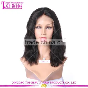 Layered 12"150% Density Human Hair Short Bob Wigs for Black Women Remy Human Hair Short Bob Lace Front Wig thumbnail-2