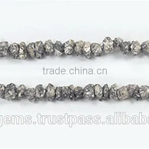 Grey Diamond Faceted Beads thumbnail-1