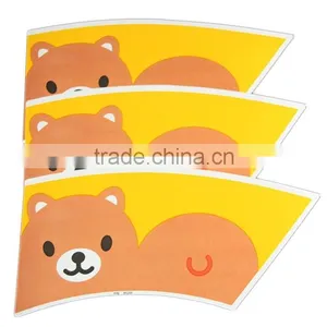 Hangzhou Lvyang/GoBest Round Custom Printed Disposable Paper Plate Paper Cup Fan thumbnail-3