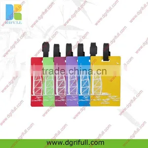 Colorful Silicone Luggage Tag thumbnail-1