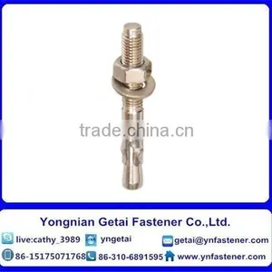 Best Sale for M8*75 Wedge Anchor Yellow Zinc-plated Carbon Steel With Nut and Washer thumbnail-3