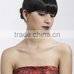 Synthetic Fringe Hair Bangs, Clip on Bang Hair, Fringe Hairpieces thumbnail-1