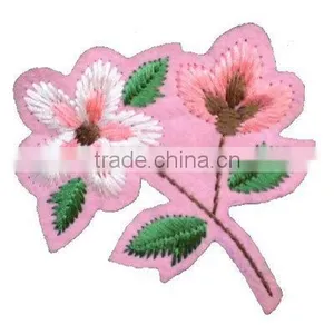 Sew on Felt Embroidery Flower Badges thumbnail-1