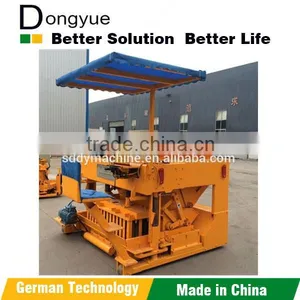 Saudi Arabic Market QTM6-25 Movable Concrete Block Making Machine With New Design thumbnail-5