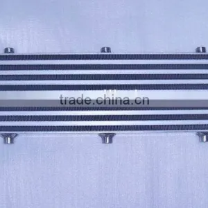 550*140*65mm Bar&plate Turbo Front Mount Universal Intercooler thumbnail-2
