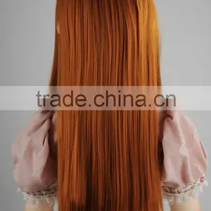 New Arrival Synthetic Orange Straight 1/3 BJD Doll Wig thumbnail-4