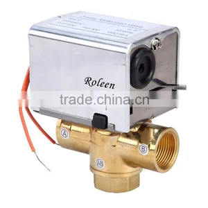 RL 8068 Series Two-way / Three-way 2-wire On/off Motorized 3 Way Valve thumbnail-1