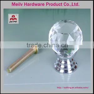 Furniture Crystal Hardware Kitchen Cabinet Cupboard Decorative Crystal Knobs thumbnail-1