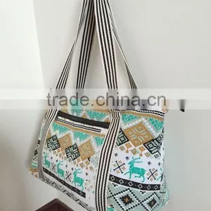 2015 Hot Sell 120g Printed Cotton Canvas Bag(CAS15-028) thumbnail-3