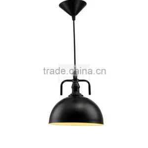 Edison Metal Vintage Lamp Iron Orb Chandelier Rustic Hemp Rope Pendant Light thumbnail-3