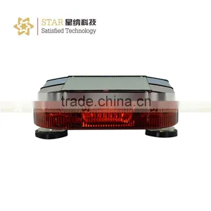 New Style Car Led Alarming Mini Lightbar Strobe Light Bar thumbnail-4