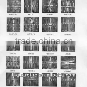 Industrial Rubber Tracks 350x90zrubber Running Track thumbnail-5