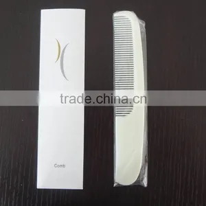 Wholesale Hotel Disposable Plastic Comb With Paper Box thumbnail-1