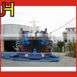 OEM Factory Service Pirate Ship Inflatable Slide With Bouncer For Outdoor Rental thumbnail-2