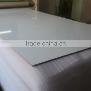 White Color High Gloss Pvc Laminated Mdf Board With uv Coating thumbnail-2