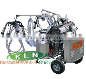 9J-II Rotary Vane Vacuum Pump Milking Trolley thumbnail-1