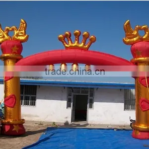 2015 Hot Cheap Adversting Start and Finish Custom Size Inflatable Arch for Sale thumbnail-1