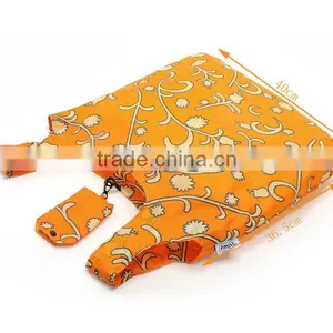 Folding Reusable Compact Eco Recycling Use Shopping Bag thumbnail-4