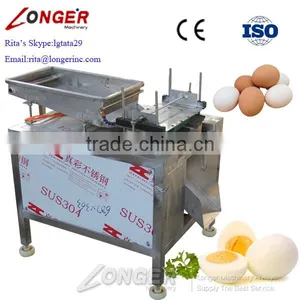 CE Approved Chicken Egg Breaking Machine/Quail Egg Peeling Machine thumbnail-1
