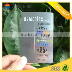 Stainless Steel Designable Metal Credit Card thumbnail-5