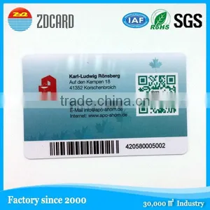 Factory Price PVC/PET Portrait Voter id Card thumbnail-6