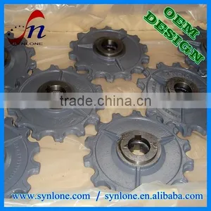 Custom Made Steel Cast Wheel for Transmission System thumbnail-5