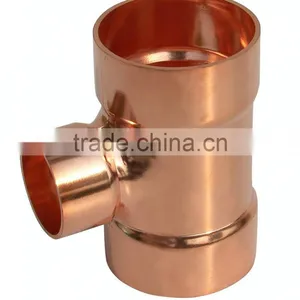 High Quality Socket Unequal Tee Pipe Connector ,socket Tee for Air Conditioning thumbnail-1