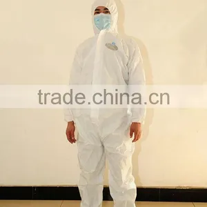 Hot Sale for Painting Use Non Woven Disposable Coverall thumbnail-1