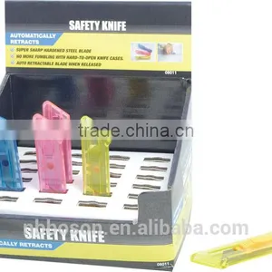 24pcs/display Box Safety Knife, Cutter thumbnail-1