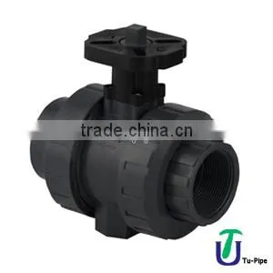 U-PVC Actuation Adaptor True Union Ball Valves (One Side Female Threaded) thumbnail-1