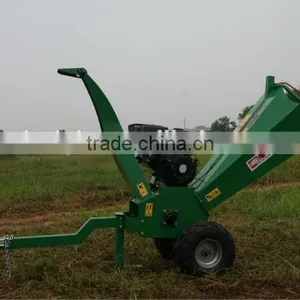 Self Power Wood Chipper Shredder, Robust Petrol Power Wood Chipper, Engine Selectable thumbnail-3