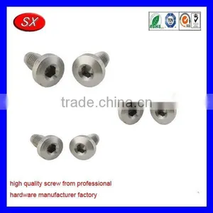 Custom CNC Parts Stainless Steel Screws Hex Head Screw Silver Parts thumbnail-2