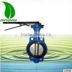 DN 300 Cast Iron Water Butterfly Valve thumbnail-1