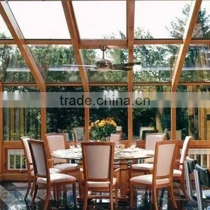 Aluminium Portable Curved Glass Sunroom thumbnail-4
